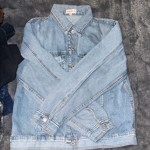 Light Blue Denim Jean Jacket